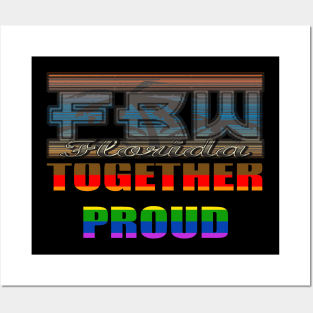 FBW Together Proud Design Posters and Art